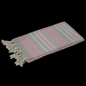 Serviettes de plage Fouta en coton recyclé rayées personnalisées, de qualité supérieure, séchage rapide, douces, au prix le plus bas, serviette de plage pour le golf - Product Image 1