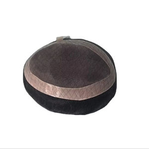 Perruque de cheveux indiens de haute qualité Taz Hair Bangladesh pour hommes, style Deep Wave, base mono douce, système capillaire bangladais - Product Image 2