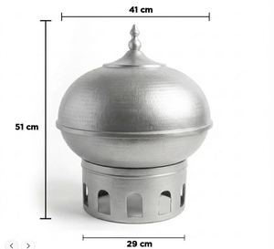 Calentador de Comida Tipo Cazuela de Calidad Premium para Uso en Comedores, Bodas, Bufés y Fiestas en el Medio Oriente, Plato para Servir Tipo Chafing Dish - Product Image 3