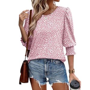 เสื้อผ้าผู้หญิง แขนยาว 3/4 แบบลำลองแต่ดูดี มีปลายแขนจั๊มพ์ - Product Image 2
