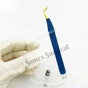 Pinzas de Alta Gama para Extensión de Pestañas, de Acero Inoxidable, Multiusos, para Almacenamiento y Aplicación de Pestañas - Product Image 5