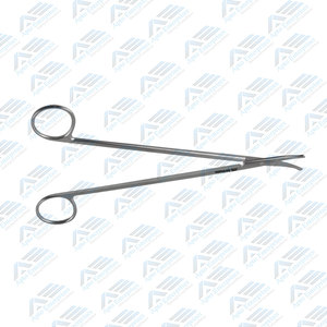 Curved Blunt Stainless Steel Surgical <b>Instrument</b> for Precision <b>Neurosurgery</b> Procedures Strully Neurosurgical Scissors - Product Image 2