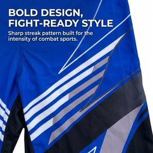 Shorts MMA personnalisés en gros, en polyester durable, avec fentes latérales, pour la lutte, anti-humidité, pour le kickboxing - Product Image 5