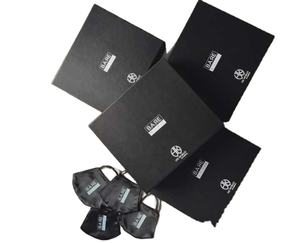 Wholesale Custom Grocery Packaging Craft Logo Printed Black Kraft Paper Shopping Bag With Handle - Product Image 1