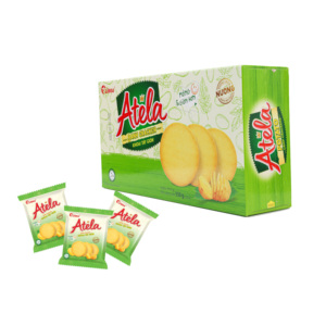 Atela แครกเกอร์เนื้อแข็งรสชาติมันฝรั่งอบ150กรัมขนมเม็ด FMCG ไขมันต่ำจากเวียดนามในบรรจุภัณฑ์กล่อง - Product Image 1