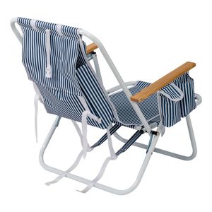 Sedia da Spiaggia 24 Pollici, Resistente e Comoda, in Oxford, Pieghevole, Leggera, Salvaspazio, per Arredamento Soggiorno - Product Image 3