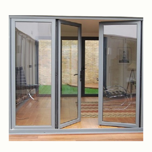 Porte d'entrée moderne en aluminium avec verre trempé, porte principale en aluminium sur mesure pour villas résidentielles, maisons et bâtiments commerciaux - Product Image 6