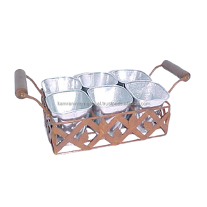 Juego de jardineras decorativas de diseño de lujo de Metal para jardín, Juego de 2 piezas para el hogar, jardín y restaurante, accesorios para plantas florales - Product Image 3