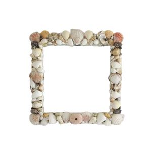 Miroir mural rond décoratif de luxe moderne en coquillage avec couleur et logo personnalisables Style coquille Vangaurd - Product Image 6