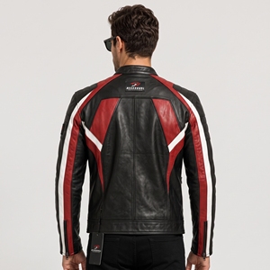 Veste en cuir classique pour homme offrant un confort doux, une robustesse durable et un style polyvalent pour toutes les occasions, étiquette personnalisée, vente en gros - Product Image 5