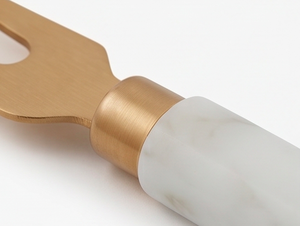 Elegant <b>Cheese</b> <b>Knife</b> <b>Set</b> With Marble Handles And Copper Blades Durable Design For Kitchen Use Restaurant Use And Home Use - Product Image 2