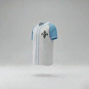 Camisetas de Béisbol con Impresión Digital de Alta Calidad, 100% Poliéster, Manga Corta, Cuello en V, Transpirables, por RIVIAN ATLANTIC - Product Image 6