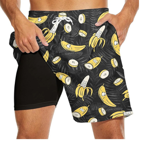 Fabricant de shorts de bain graphiques personnalisés, fournisseur en gros de shorts imprimés style boardshort, faible MOQ pour les acheteurs mondiaux - Product Image 4