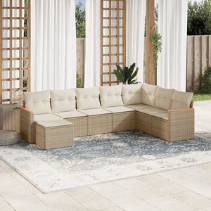 Ensemble de canapés de jardin beige - Product Image 1