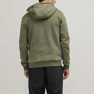 Hot Selling Fashionable Slim Fit Regular Fit Men Winter Hooded Solid top Heavyweight Men Tracksuits 100% Cotton Training Wear - Product Image 3
