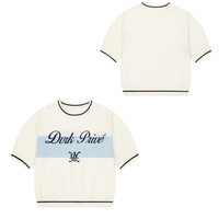 T-shirt en maille de soie modale haut de gamme, usine de vêtements personnalisés OEM ODM