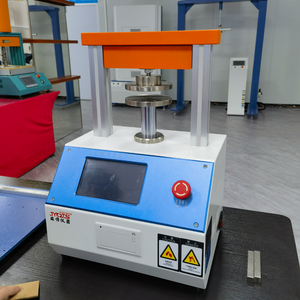Machine d'essai de compression des bords en carton JUNYAN pour la résistance à l'écrasement des tubes en papier, 250-2500 KPa, précision 0,03, huile de silicone - Product Image 1