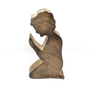 Décorations de Noël 2024 Étoile en bois Décoration de table pour la maison Décorations de Noël en bois durables d'Inde - Product Image 3