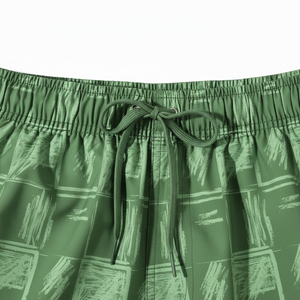 Pantalones Cortos de Ciclismo para Hombre, Cintura Media, Elásticos, para Yoga y Fitness, Compresión, Tela Oxford de Lino/Algodón, Transpirables, Estilo Urbano, Personalizados - Product Image 6