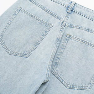 Custom <b>Men</b> Outfit Baggy Fit Dark Blue <b>Jeans</b> Pants <b>Jeans</b> for <b>Men</b> Light Blue Boys Baggy <b>Jeans</b> Stylish Washed Out Light Blue <b>Jeans</b> - Product Image 5