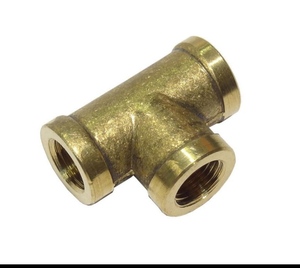 Raccord en T égal fileté femelle en acier inoxydable forgé BSP/NPT 1/2" haute pression hydraulique OEM - Product Image 3