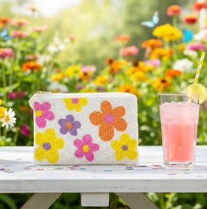 Monedero de cuentas bordadas a mano de diseño tradicional, de alta calidad, diseño personalizado, artesanía atemporal, aceptado. - Product Image 1