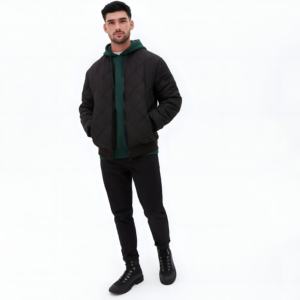 Sudadera con Capucha Premium para Hombre, de Forro Polar, Transpirable, Cómoda para Uso Diario, con Capucha Ajustable y Bolsillo Tipo Canguro, Diseño Sólido, Varias Tallas - Product Image 2