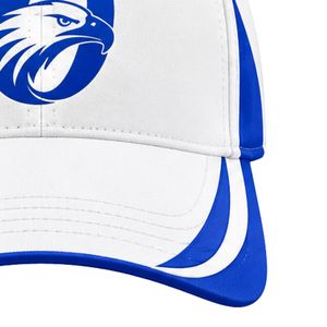 Gorra de Cricket Blanca y Azul, Ajustable, Deportiva, para Entrenamiento al Aire Libre, Accesorios para Juegos en Equipo, Protección Solar, Ropa Deportiva - Product Image 4
