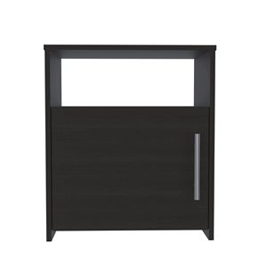 Comodino Cuarzz One Cabinet con finitura nero wengue - Product Image 2
