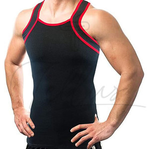 Camiseta sin Mangas de Último Diseño para Hombre, Cuello Redondo, Color Personalizado, Hecha en Pakistán, Estilo Urbano, Tallas Grandes - Product Image 6