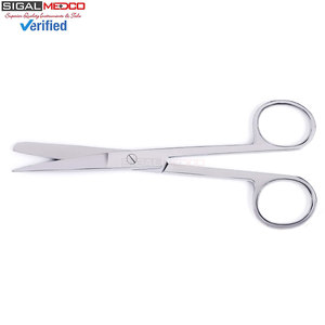 Tijeras Quirúrgicas Rectas de 5.5”, Juego de 3 Tijeras de Enfermería Hechas de Acero Inoxidable Quirúrgico de Alta Calidad para Uso Médico y Clínico - Product Image 5