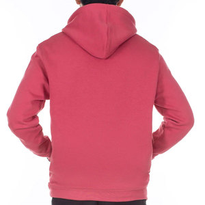 Sweat à capuche pour homme en molleton bouclette 100% coton épais, coupe oversize, épaules tombantes, teint uni, personnalisable, pour l'hiver - Product Image 5