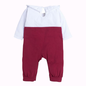 organic cotton custom design jumpsuit bamboo cotton newborn clothes rompers Baby Warm Rompers Baby jumpsuit manufacturer india - Product Image 2
