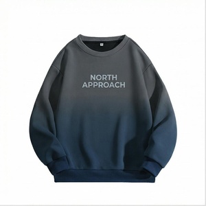 Sudadera Oversize de Cuello Redondo North Approach para Hombre, Estilo Casual, Tejida, Corte Regular, Estilo Otoñal, con Estampado de Letras en la Parte Delantera - Product Image 1