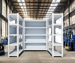 5-Layer Boltless <b>Metal</b> Storage Rack 100kg Per <b>Shelf</b> Capacity Heavy Duty Corrosion-Resistant Cabinet Shelving <b>Unit</b> for Storage - Product Image 5