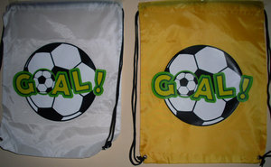 Polyester Soccer Drawstring <b>Backpack</b> Sports Gym Bag <b>Kids</b> Training <b>Backpack</b> Custom Logo School Sports Bag - Product Image 1