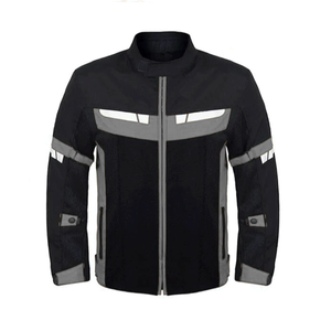 Chaqueta de Motociclista Personalizada Hecha en Pakistán, Resistente al Viento, Transpirable, de Secado Rápido, Talla Grande, Estampada, con Protectores, Textil, Unisex - Product Image 1