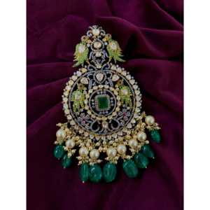 จี้เพชรโมอิสเงิน92.5อัญมณีหรูหราสำหรับผู้หญิง - Product Image 1