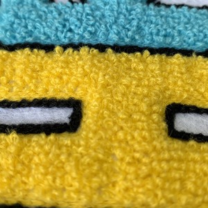 Colorful Chenille Embroidered Eco-Friendly <b>Sew</b>-<b>On</b> <b>Patch</b> Nonwoven Felt Applique English Letter Design for Cloth Hats & Bags - Product Image 5