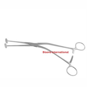 Pinzas Anguladas en Forma de T de Alta Calidad BISONS, Instrumento Quirúrgico de Urología, Pinzas para Próstata de Acero Inoxidable, CE ISO - Product Image 2