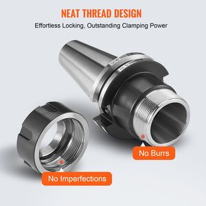 Set di Portautensili CAT40 ER 16/32 da 35 Pezzi SLN FMB APU, Mandrini Portautensili in Acciaio a Molla con 10 Tiranti, Standard BT - Product Image 4