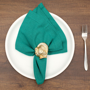 Hot Selling Golden Bird Shaped Napkin <b>Ring</b> Luxury Wood <b>Circle</b> Napkin Buckle for Party Table Decoration Wholesale Bulk Quantity - Product Image 3