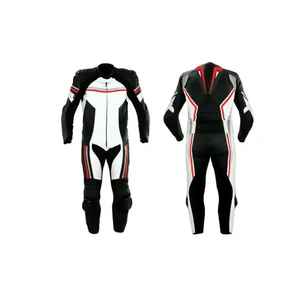 ชุดแข่งรถมอเตอร์ไซค์หนังแท้สำหรับผู้ชาย YASH SPORTS ขายส่ง ออกแบบตามสั่ง ป้องกันได้ดี ระบายอากาศ แห้งเร็ว ชุดแบบชิ้นเดียว ใช้ได้ทุกฤดู - Product Image 6