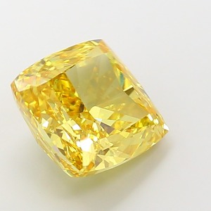 Oferta B2B al por mayor: Diamante amarillo vivido de fantasía de 10.06 ct, talla cojín modificada, VS1, corte EX, suministro profesional para joyeros, para exportación. - Product Image 4