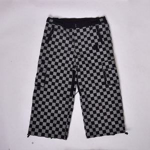 Pantalon de neige imperméable noir à carreaux, best-seller, avec doublure polaire 10 000 mm, imprimé réfléchissant, poches utilitaires, taille ajustable - Product Image 1