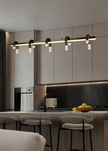 Lampe suspendue ovale d'art nordique pour salon, chambre à coucher, hôtels, restaurants, design créatif, à intensité variable - Product Image 3