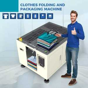 Máquina Semiautomática para Doblar y Empacar Ropa, Máquina para Doblar y Embolsar Camisetas - Product Image 3