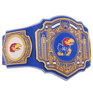Cinturón de Campeonato de Lucha Libre y Boxeo MMA Personalizado de los Kansas Jayhawks Legacy, Coleccionable, Ajustable, con Forro de Cuero de Alta Calidad - Product Image 2