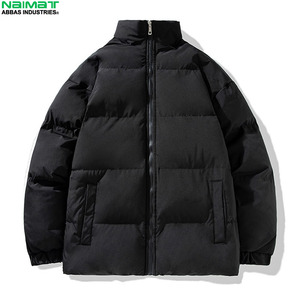 <b>Winter</b> Extreme Cold Thick Bubble Coat Men Heavy Padded Insulation <b>Jacket</b> Loose Fit Plain Streetwear Outwear - Product Image 5