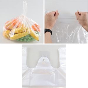Bolsas de Plástico Transparentes para Camisetas, Bolsas de Plástico para Compras - Product Image 4